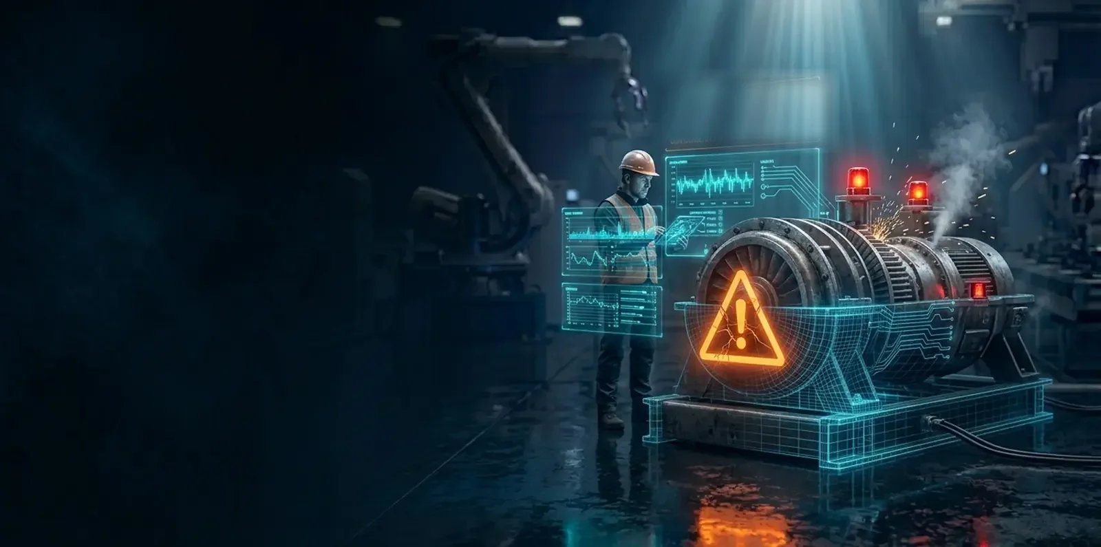 An industrial plant with its reasoning made visible